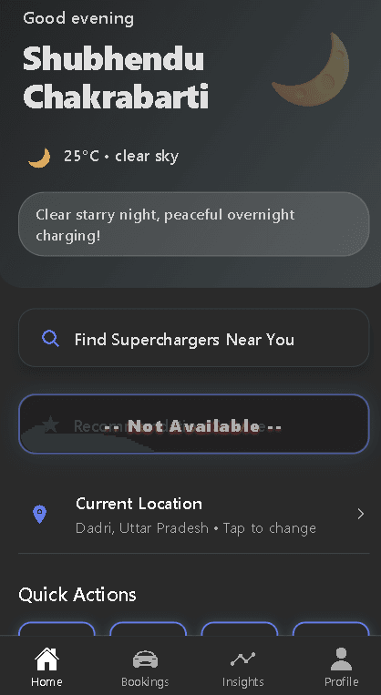 ChargeOnTheGo – EV Charging & Battery Swap App